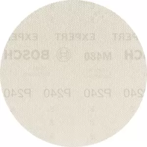 Bosch Expert M480 125mm Net Abrasive Sanding Disc 125mm 240g Pack of 50