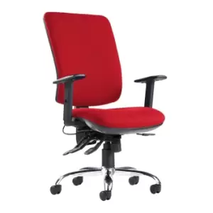 Dams MTO Senza Ergo 24HR Ergonomic Asynchro Task Chair - Bridgetown Purple