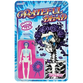 Super7 Grateful Dead ReAction Figure - Bertha (Glow-In-The-Dark)