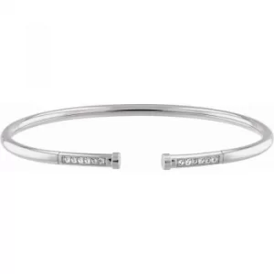 Tommy Hilfiger Stainless Steel Memory Steel Bangle