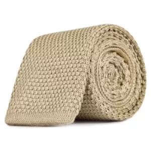 Boss Boss 6cm Knitted Tie Mens - Beige