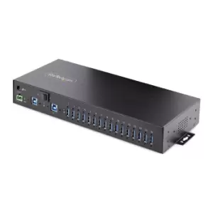 StarTech.com 16-Port Industrial USB 3.0 Hub 5Gbps, Metal,...