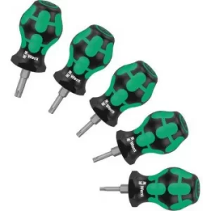 Wera Stubby Set TX 1 Workshop Screwdriver set 5 Piece