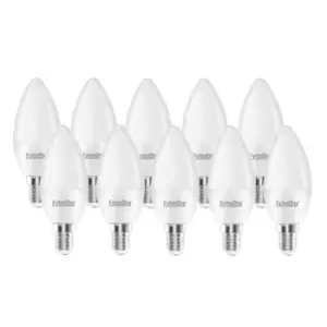6W LED Candle Bulb E14, Daylight 6500K (Pack of 10)