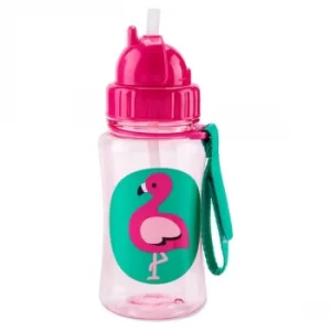 Skip-Hop Flamingo Straw Bottle