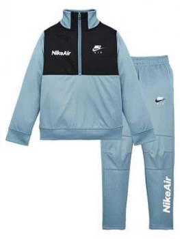 Boys, Nike Unisex NSW Air Track Suit - Blue, Size XL