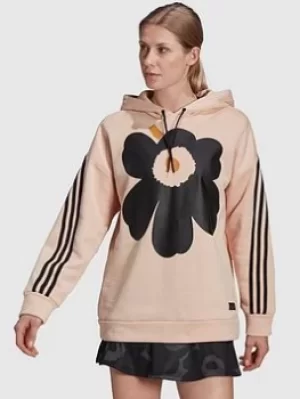 Adidas Marimekko Hoodie, Blush, Size S, Women