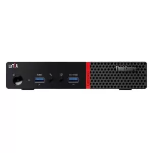 T1A Lenovo ThinkCentre M700q Refurbished DDR4-SDRAM i3-6100 mini PC Intel Core i3 8GB 128GB SSD Windows 10 Pro Black