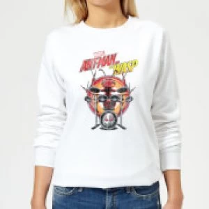 Marvel Drummer Ant Womens Sweatshirt - White - M