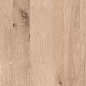 Kitchen Kit Natural Longbarr Wood Effect Square Edge Edging in Oak ABS