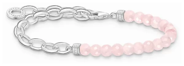 Thomas Sabo A2098-034-9-L19 Sterling Silver Bracelet Rose Jewellery