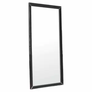 Crossland Grove Bloomsbury Leaner Mirror Black - 1780 X 760mm