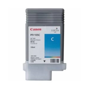 Canon PFI105 Cyan Ink Cartridge