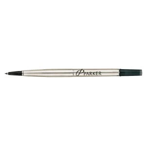 Parker Rollerball Refill Medium Black Pack of 12 S0881230