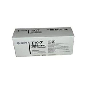 Kyocera TK7 Black Laser Toner Ink Cartridge