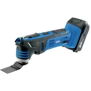 Draper D20 20V Oscillating Multi Tool with 1 x 2Ah Batteries and Charger