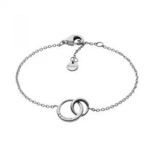 Ladies Skagen Silver Plated Elin Bracelet