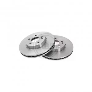 Front Pair (2x) of Brake Disc A.B.S. 17569