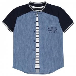 Firetrap 2 Piece Shirt Junior Boys - Chambray