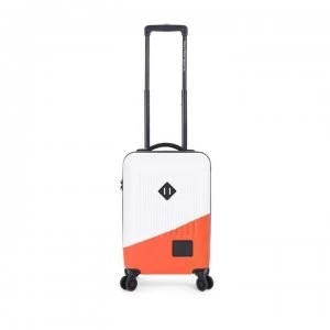 Herschel Supply Co Trade Power Carry-On Black Spinner White/Orange Suitcase