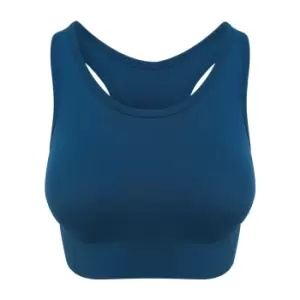 AWDis Womens/Ladies Cool Seamless Crop Top (XL) (Ink Blue)