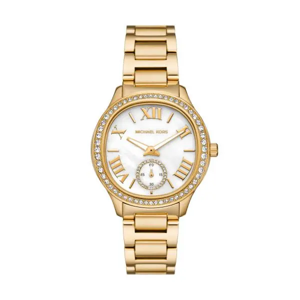 Michael Kors Sage Gold-Tone Stainless Steel Watch MK4805 MK4805