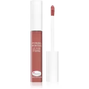 theBalm Purseworthy hydrating lip gloss with shea butter shade Crossbody 7 ml