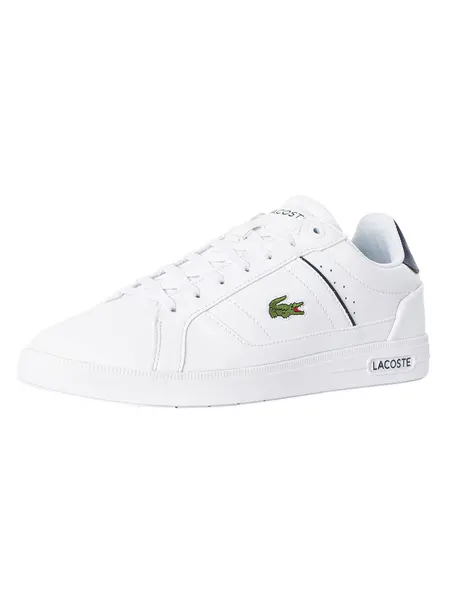 Lacoste White / Navy Pro Leather Trainers White Male 6 191105UK