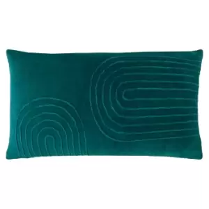 Mangata Soft Velvet Cushion Teal