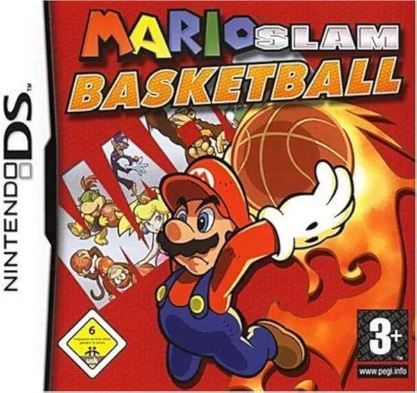 Mario Slam Basketball Nintendo DS Game