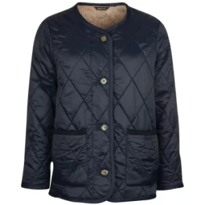 Barbour Womens Roslin Quilted Jacket Dk Navy/Navy 14