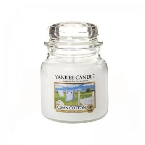 Yankee Candle Clean Cotton Scented Candle 411g