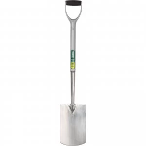 Draper Stainless Steel Soft Grip Garden Spade