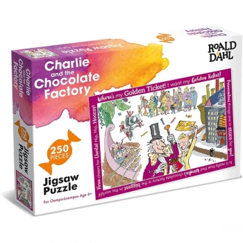 Roald Dahl Charlie and the Chocolate Factory Jigsaw Puzzle - 250 Pieces