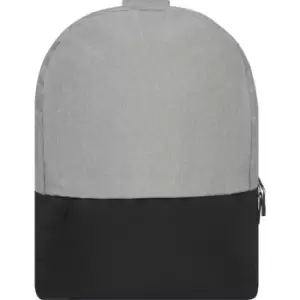 Bullet Monochrome Laptop Bag (One Size) (Black/Grey) - Black/Grey