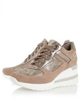 Dune London Elouera Trainer - Taupe