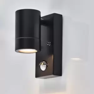 Vogue Lighting Alonzo Outdoor PIR Wall Light Black