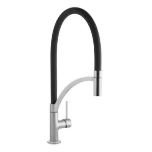 Medina Pull Out Single Lever Two Tone Kitchen Tap