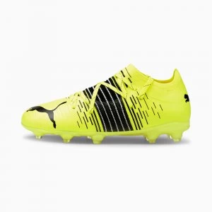 PUMA Future Z 2.1 FG/AG Youth Football Boots, Yellow Alert/Black/White Size 3 Shoes