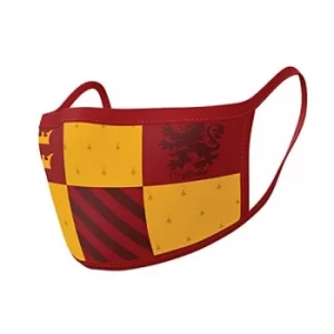 Harry Potter 2pk Face Coverings Gryffindor