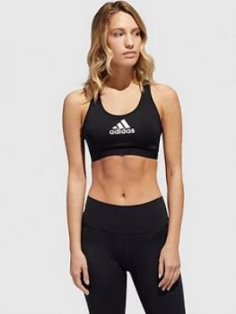 Adidas Don't Rest Alpha Skin Bra - Medium Support, Black, Size S, Women