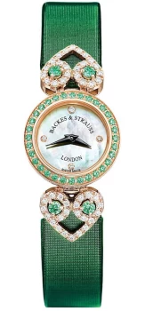 Backes & Strauss Watch Miss Victoria Emerald Green