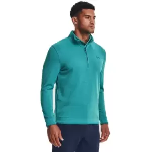 Under Armour Mens Storm SweaterFleece HZ Cerulean Blue - M