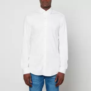 HUGO Mens Kenno Shirt - Open White - 41/16 Inches