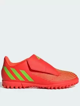 adidas JUNIOR PREDATOR 20.4 ASTRO TURF FOOTBALL BOOT, Red, Size 12