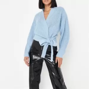 Missguided CARDIGAN - Blue