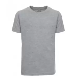 Next Level Childrens/Kids Short-Sleeved T-Shirt (XS) (Grey Heather)