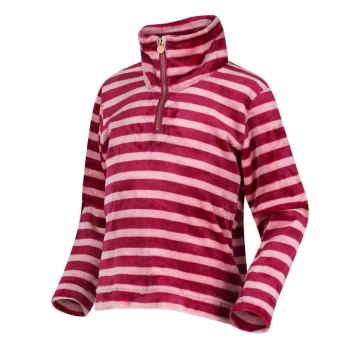 Regatta Kamailie Overhead Fleece - RaspbRadStrp