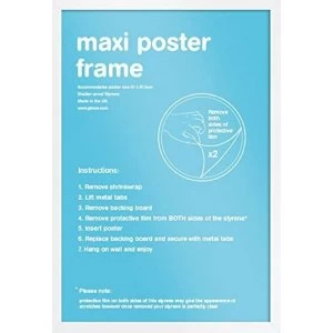 GB White Frame Maxi (61x91.5cm)