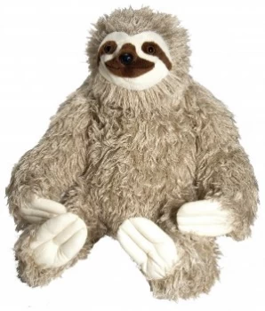 Wild Republic Cuddlekins Jumbo Sloth Plush.